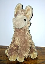 NWT Douglas "Josie" brown llama alpaca plush realistic 13" stuffed farm animal