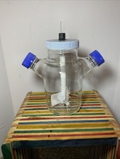 Bellco 1000ml 3-Neck Micro Carrier Glass Spinner Flask PTFE Impeller