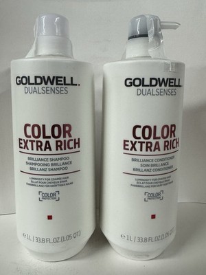 Goldwell Dualsenses Color Extra Rich Brilliance Shampoo & Conditioner 33.8 oz