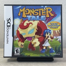 Monster Tale Nintendo DS Complete CIB w/Manual Authentic - Tested & Works