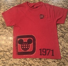 Disney Parks Hanes Retro Look Walt Disney World 1971 Mickey Medium Shirt