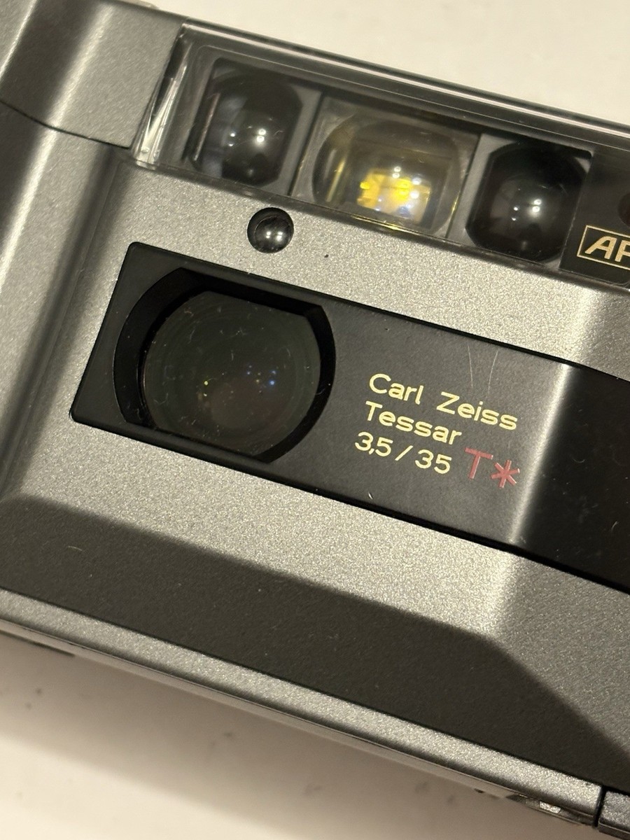 Kyocera TD Yashica T2 Zeiss 35mm F3.5 Tessar * Rare Grey