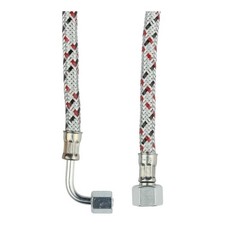 Tubo bruciatore Elco 3/8" ÜW x SR 6 mm; arco tubo 90° 1.000