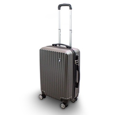 Trolley Reisekoffer Hartschalenkoffer Teleskopgriff Boardcase M Grau BARUT