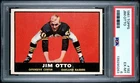 1961 Topps #182 Jim Otto RC Rookie PSA 6 EX-MT Oakland Raiders Football Card