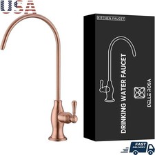 Solid Brass Water Faucet Under Sink Filter System 360 Swivel Easy Install New