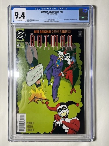 Batman Adventures #28 CGC 9.4 Harley Quinn App DC Comics 1995 KEY COMIC GRADED