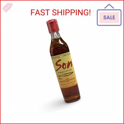 Son Fish Sauce   First-Press Vietnamese Fish Sauce 520 mL | 100% Anchovy + Sea S