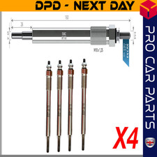 Image of 4X Glow Plug fits TOYOTA AURIS AVENIS COROLLA RAV 4 2.2D - 4D
