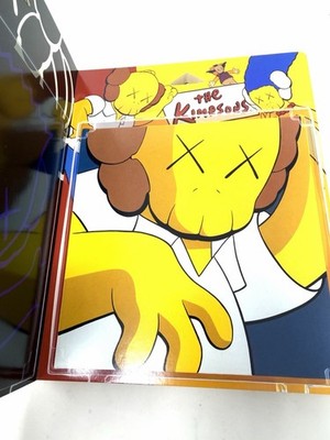 KAWS x The Simpsons - C10 Kimpsons Hardcover Book - RARE /Limited