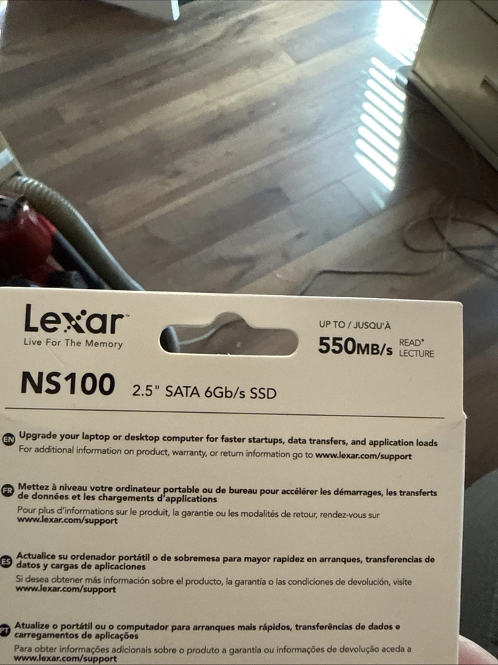 Lexar NS100 128GB SATA III 2.5 Internal SSD Gray - Image 3 of 3