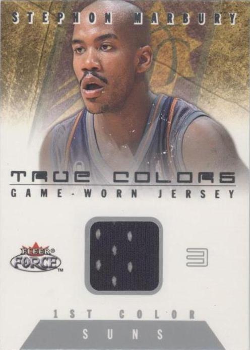 2001-02 Fleer Force - Stephon Marbury #TCS M[1-] - 1 of 2