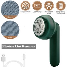 Electric Lint Remover Clothing Cleaner Fabric Shaver USB Rechargeable Defuzzer
