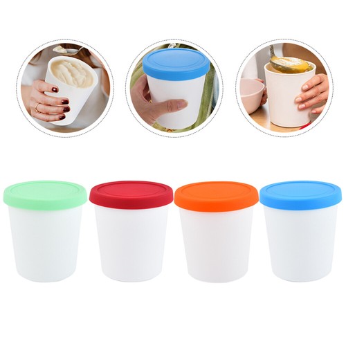 Ice Cream Buckets for Freezer Storage Containers for Dessert