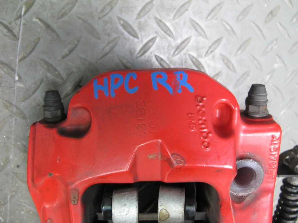 2011-2018 PORSCHE CAYENNE 958 4.8L TURBO BREMBO REAR BRAKE CALIPER SET OF 2 - Image 2 of 4