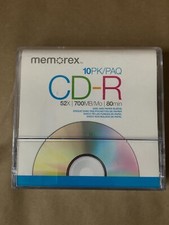Memorex 10PK CD-R 52X 700MB 80min 10 pack CD-...