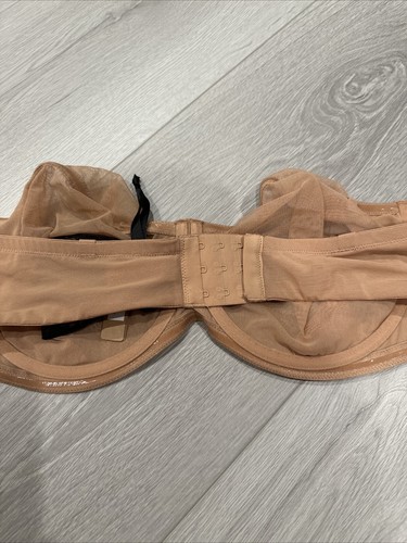 Skims NWT Ultra Fine Mesh Strapless Bra Brown Size 44C - Picture 2 of 4