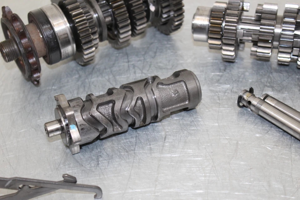 08-12 KAWASAKI NINJA 250R EX 250 R TRANSMISIÓN OEM ENGRANAJES HORQUILLAS CAMBIO Foto 3 de 4