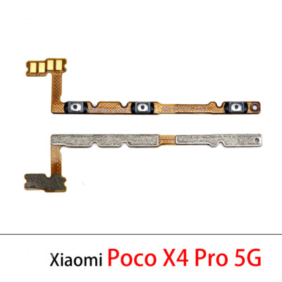 POCO X4 Pro 5G - Power Flex Volume Kabel An/Aus Laut/Leise Xiaomi *DE* +Kleber