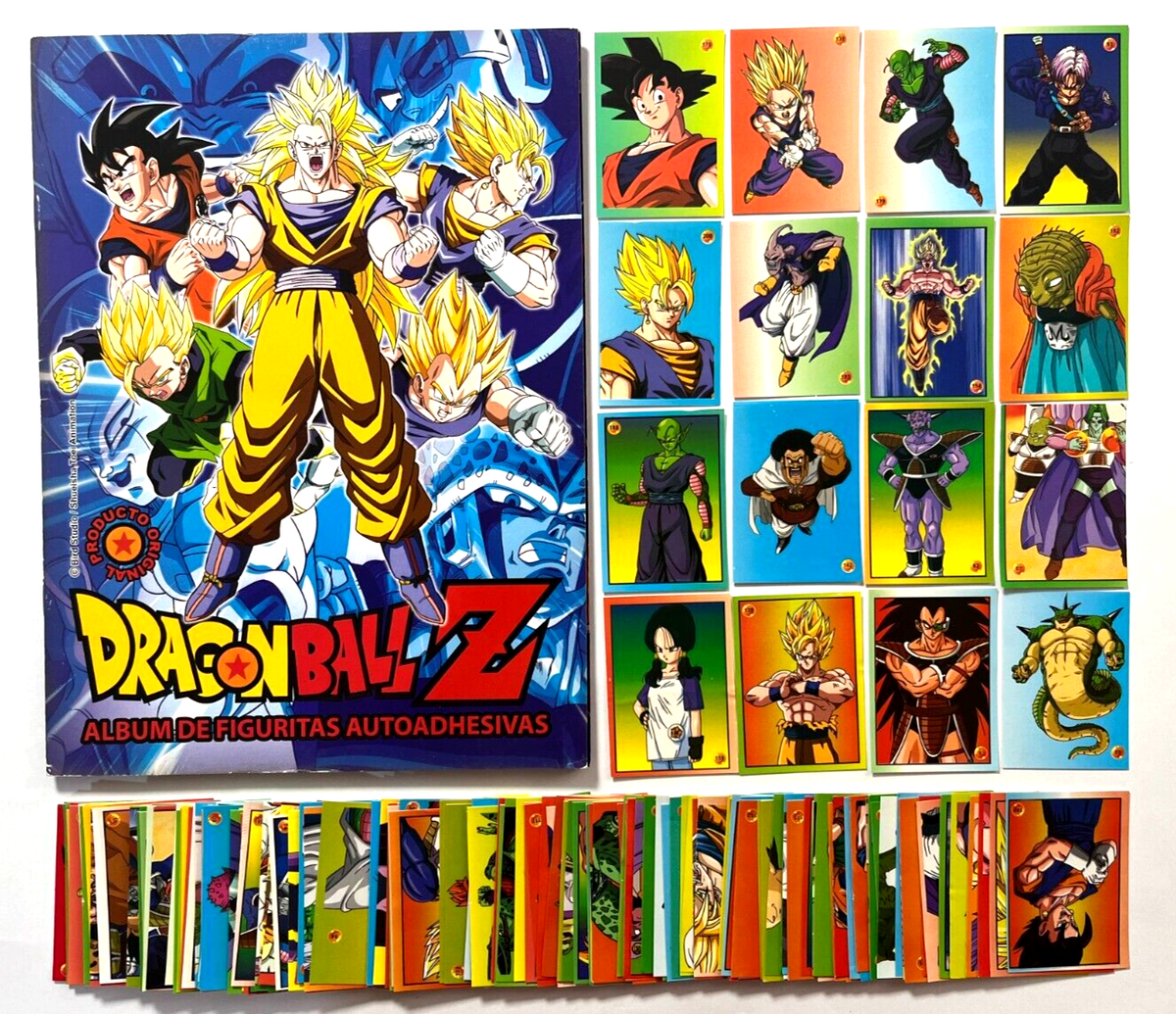 2010 DRAGON BALL Z Album + Full Set 200/200 Argentina Goku Gohan