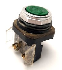 Allen Bradley 800T-A T Push Button, Green, Momentary N/O, 30mm, 600v