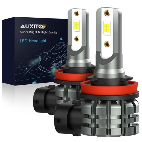H9 H11 H8 Auto LED Headlight High Beam Low Amber White Bulbs Brigtness AUXITO - Picture 111 of 120