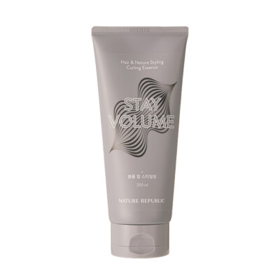 [NATURE REPUBLIC] Hair & Nature Stay Volume Curling Essence - 200ml / Free Gift