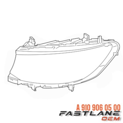 2019-2024 MERCEDES-BENS SPRINTER 1500/2500 HEADLAMP ASSY, RH NEW OEM A9109060500