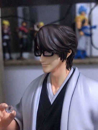 FOC Studio Aizen Sousuke Painted GK Statue 28.5cm Collectible Figure New Stock - Picture 10 of 11