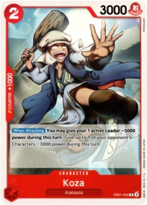 Koza EB01-004 C - One Piece Card Game - Memorial Collection English 