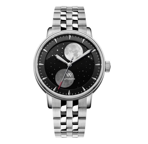 Reloj de lujo mecánico automático luminoso fase lunar de alta calidad para hombre - Imagen 2 de 19