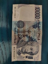 Banconota lira italiana Diecimila lire 10.000 ottime condizioni 
