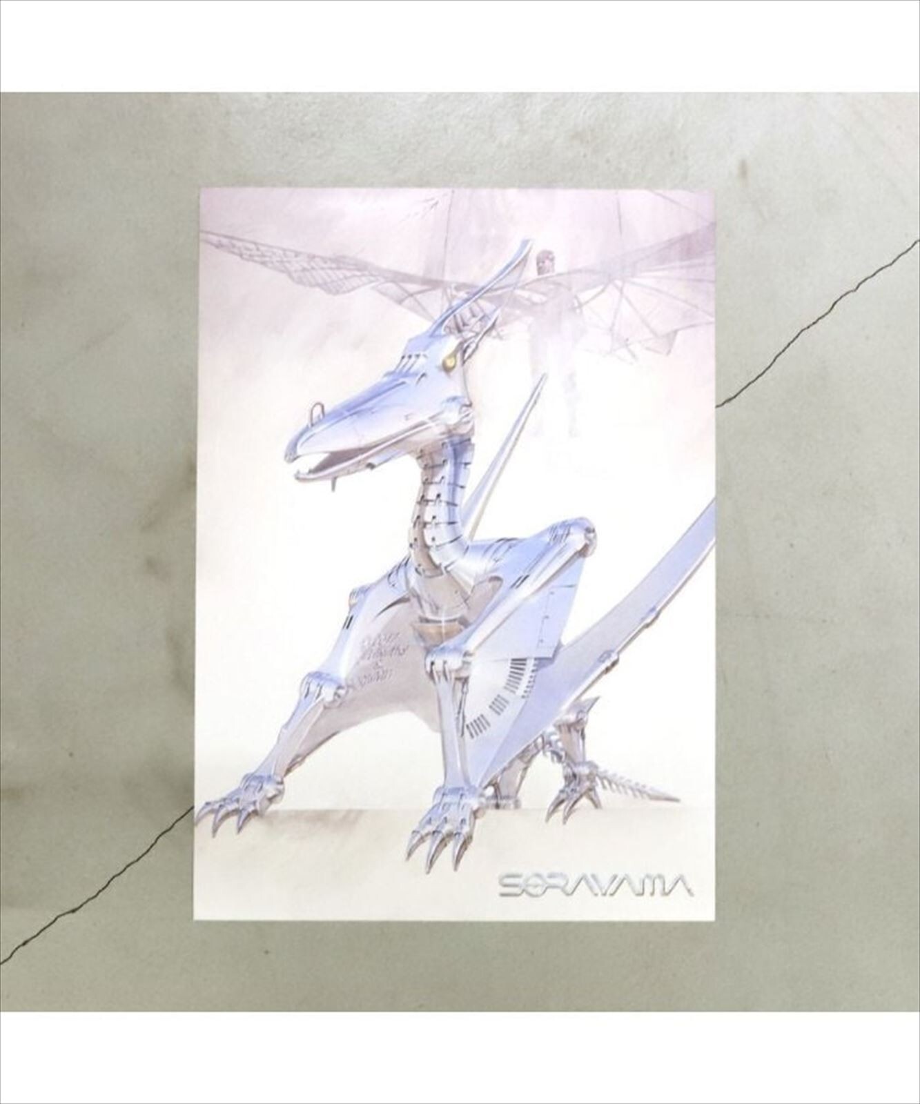Hajime Sorayama DINOSAUR POSTER NANZUKA 2G Dinosauria Exhibition