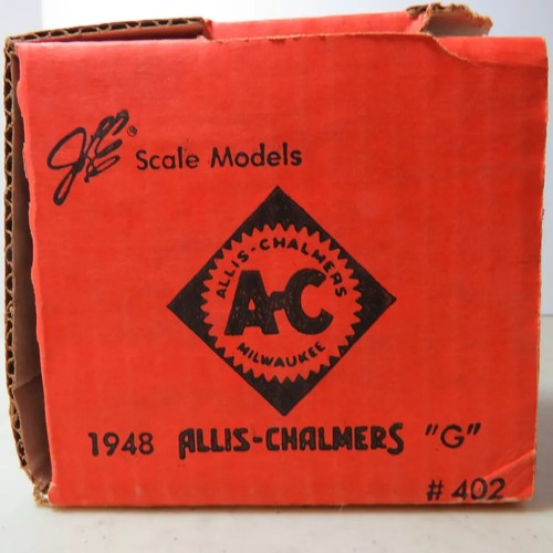 Scale Models Allis Chalmers "G" Tractor Dealer Col Ed 1/16 AC-FT-402-B3 - Picture 2 of 7