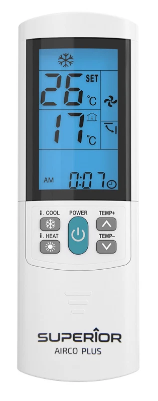 TELECOMANDO UNIVERSALE PER RIELLO CONDIZIONATORE CLIMATIZZATORE D'ARIA - Immagine 2 di 4