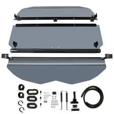 2-IN-1 Flip Smoked Windshield for Can-Am Maverick X3 (64"/ 72") 17-25