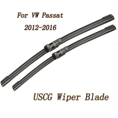Windshield Wiper Blades For Volkswagen Passat 2012 to 2016 with Push Button Arm