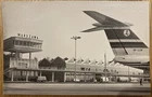 LOT POLISH AIRLINES TU 134 WARSAW AIRPORT POSTCARD AIRLINE ISSUE 1969 VINTAGE