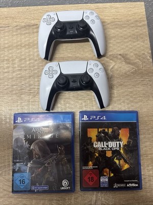 2 PS5 Controller + Call Of Duty Ops Vier + Assassin's Creed Mirage￼