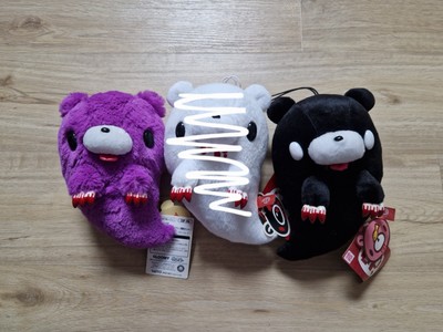 Chax GP Gloomy Bear CGP 236 purple & CGP 188 black Ghost Halloween Edition Plush