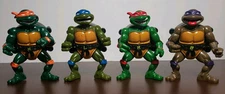 Playmates TMNT Ninja Turtles 91' MICHAELANGELO - RAPHAEL - DONATELLO - LEONARDO 