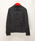 Men's Barena Venezia Charcoal Canvas Twill Chore Jacket Unlined Coat EU 50