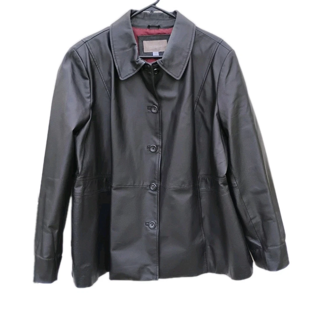 Croft & Barrow Leather Outer Shell Coats, Jackets & Vests for