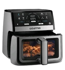 Gourmia 8 Qt 8 In 1 Digital Window Air Fryer GAF836GRY New In Box