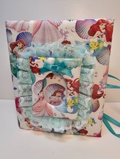 Princess Mermaid Photo Album -Holds 100 4x6 Photos - Handmade