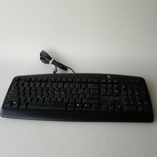 Logitech PS/2 Deluxe Desktop Keyboard Black Y...