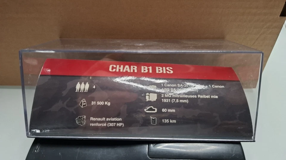 Char B1 Bis 3 Compagnie 46 Batallion de Chars de Combat-Bienfay(France)1940 1:72 - Immagine 2 di 2