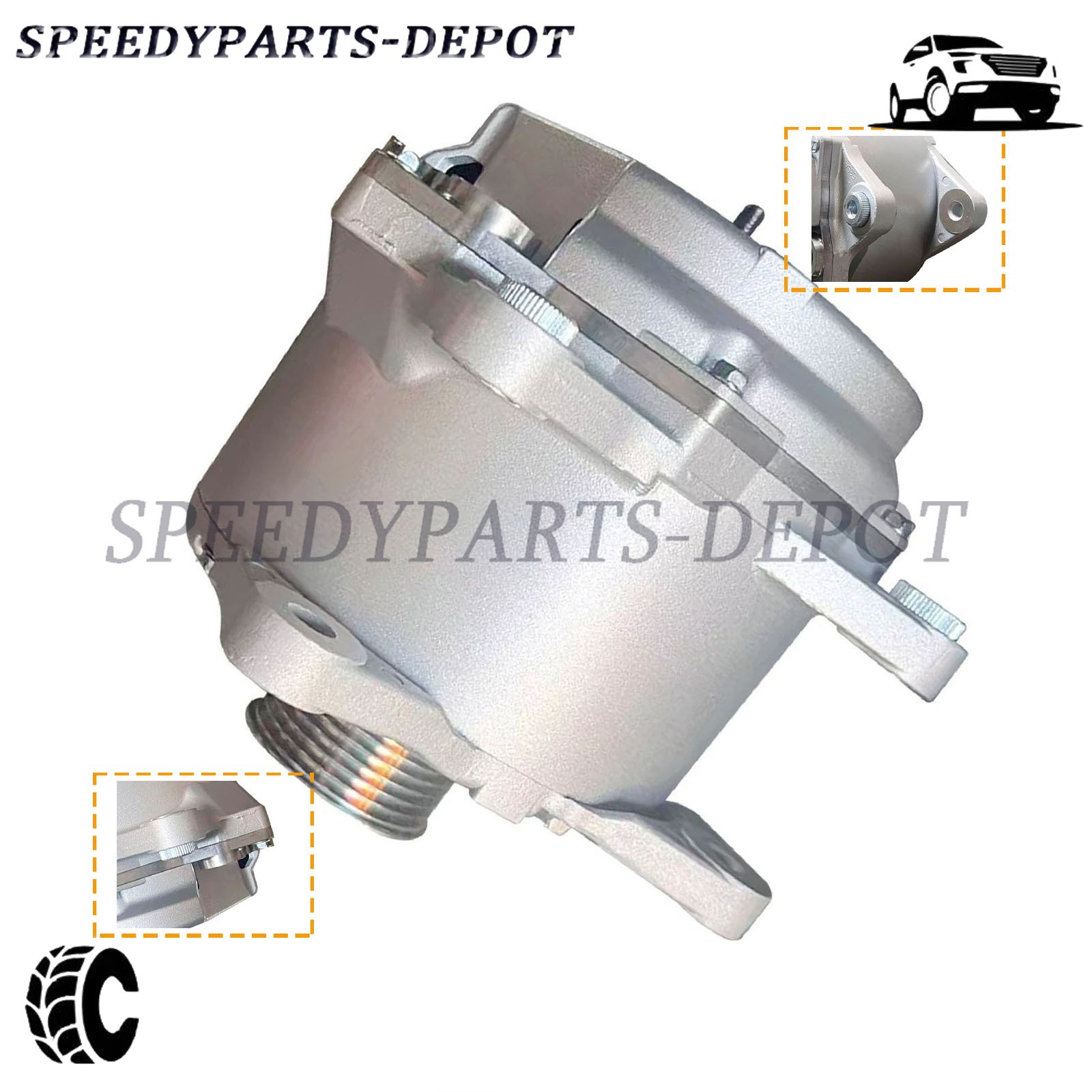 For Bentley Continental 2006-12 Flying Spur,2006-10 GT GTC Alternator 07C903021J