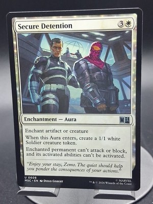 Secure Detention U Commander: Marvel Super Heroes 608 NM