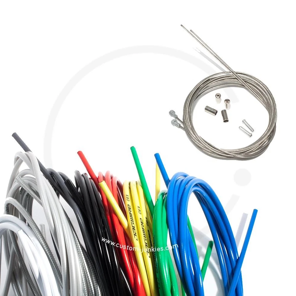 Bremszug Set Jagwire/ Shimano komplett | Road, Rennrad | VR + HR Züge & Hüllen - Bild 1 von 1